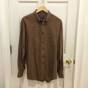 Vintage 90's Men's Pendleton Button Down Casual Dress Size Large